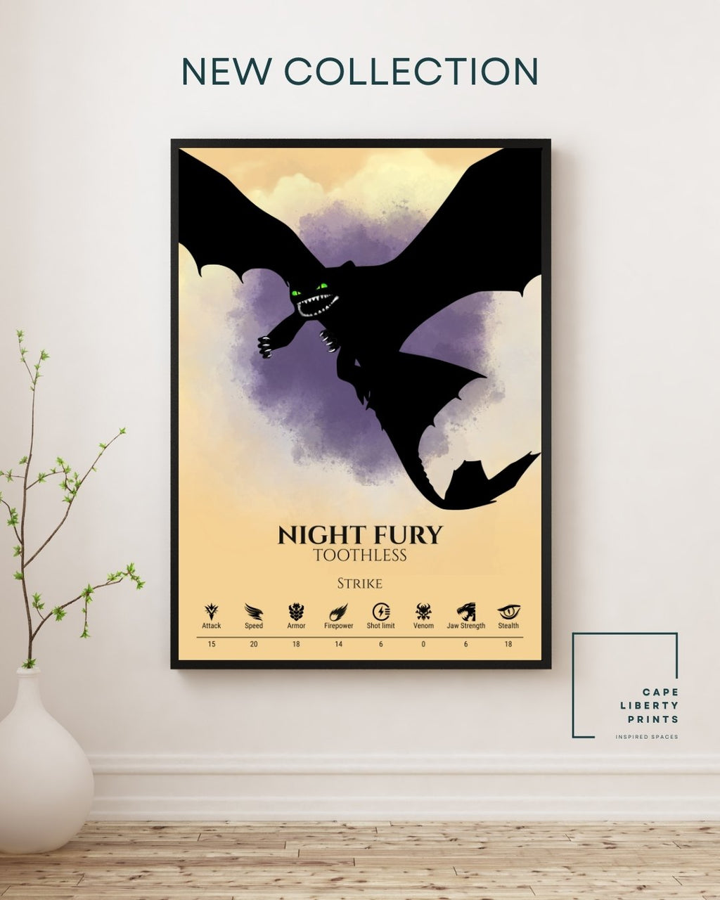 Night Fury - Color Burst Collection