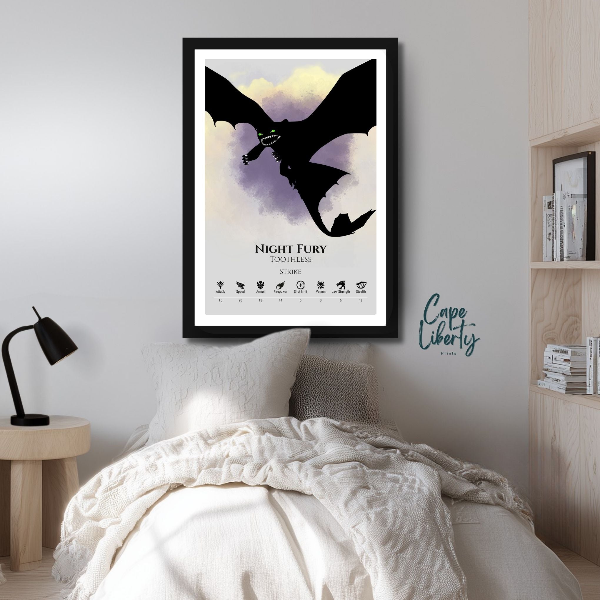 Night Fury - Silver Sky Collection