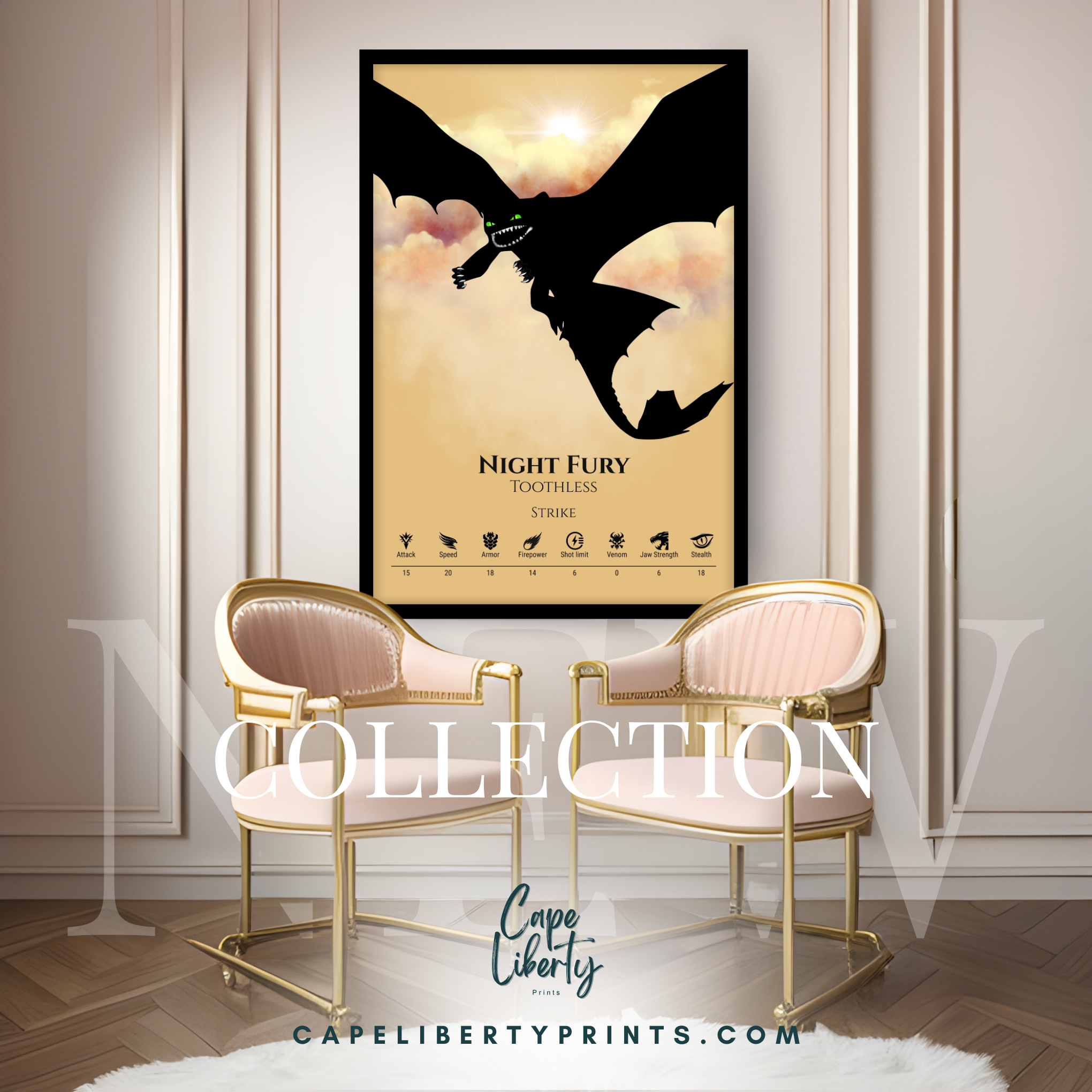 Night Fury - Fire Sky Collection