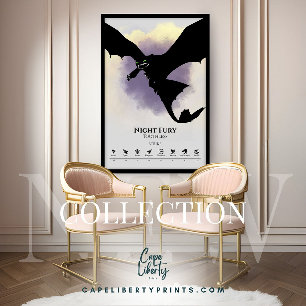 Night Fury - Silver Sky Collection