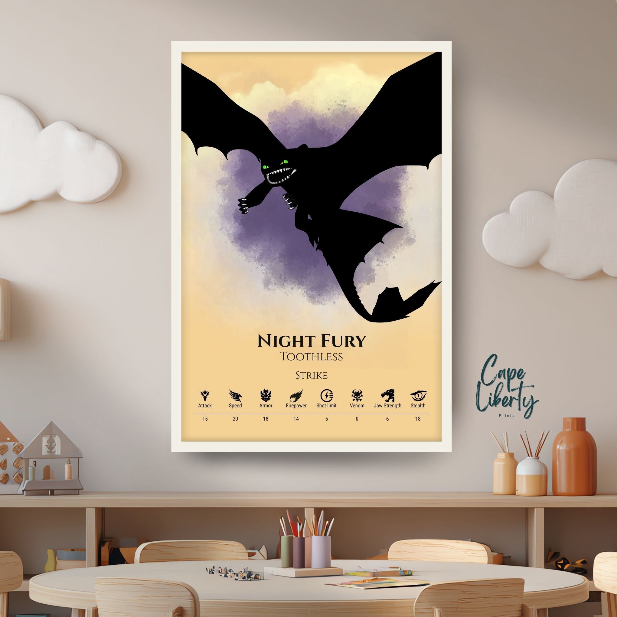 Night Fury - Color Burst Collection