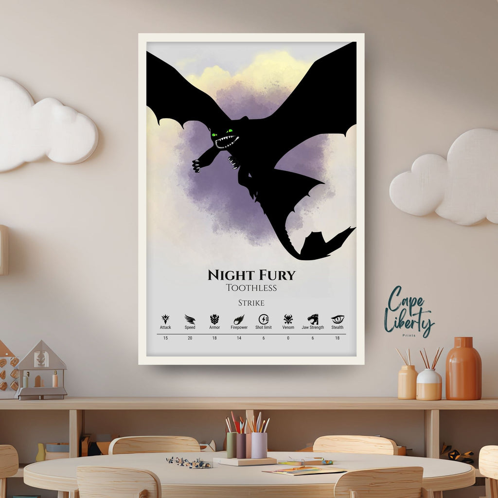 Night Fury - Silver Sky Collection