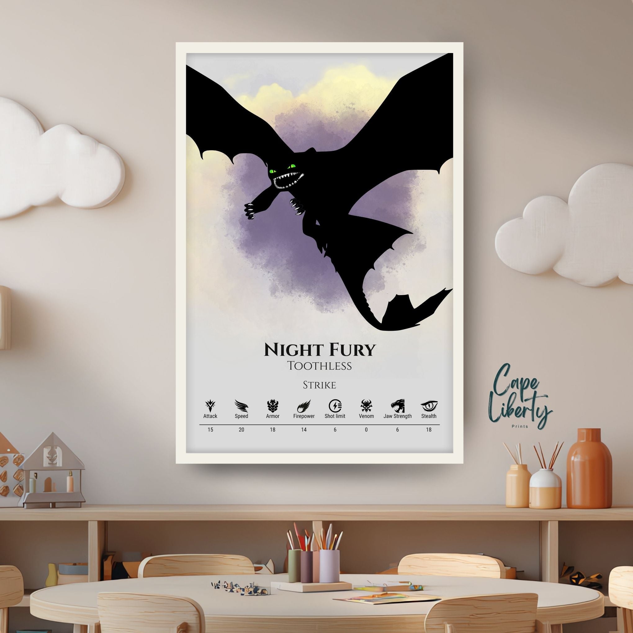 Night Fury - Silver Sky Collection