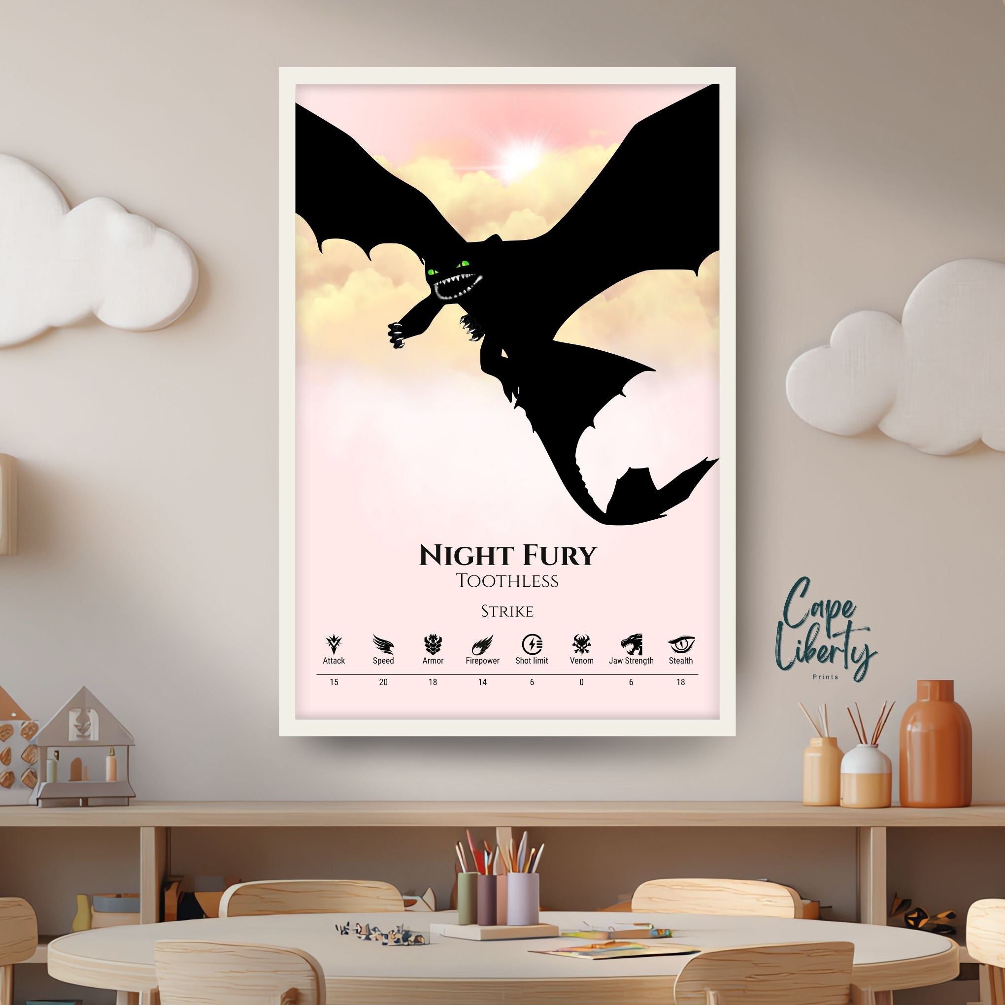 Night Fury - Pink Cloud Collection