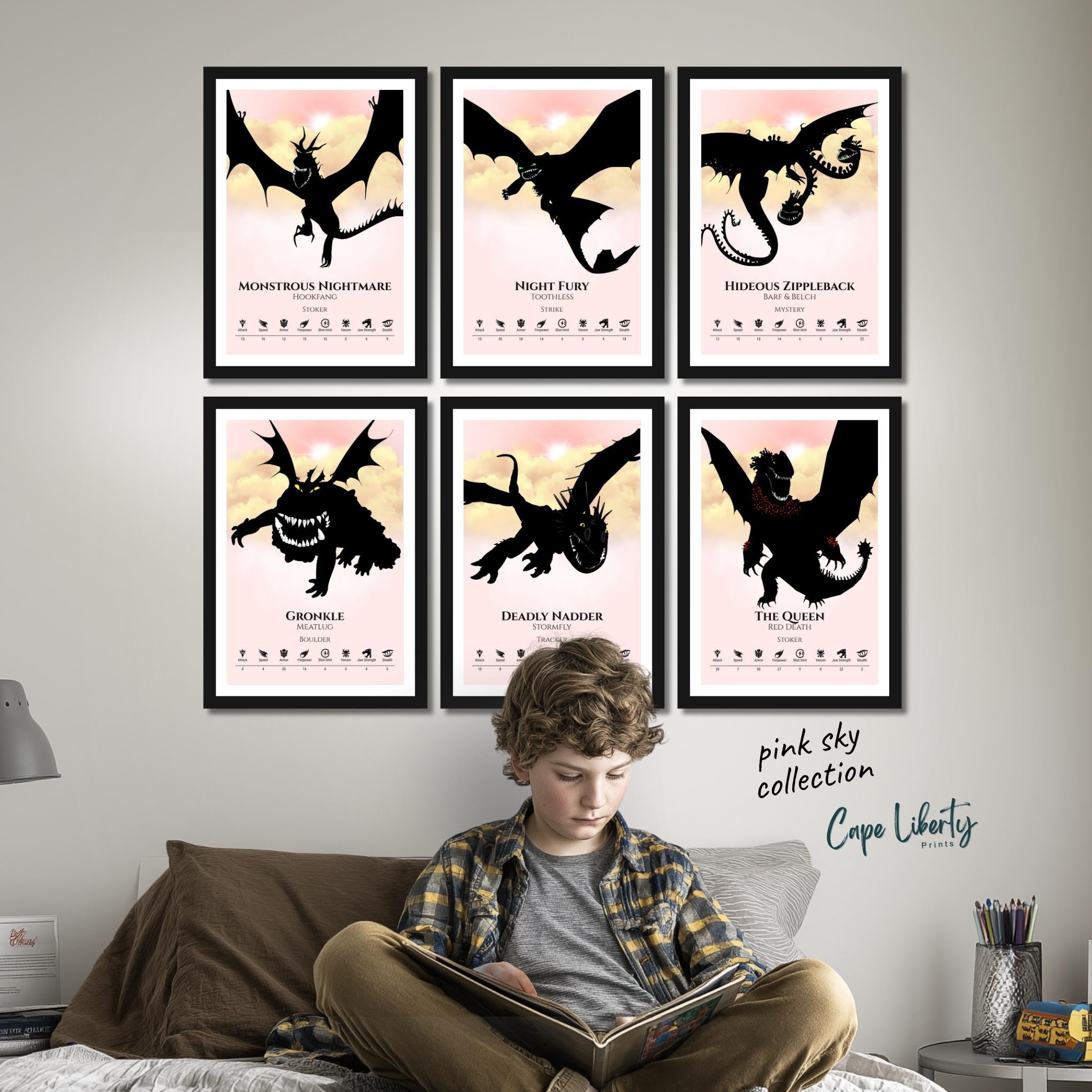 Hideous Zippleback - Pink Cloud Collection