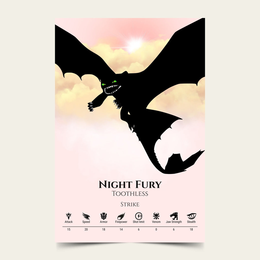 Night Fury - Pink Cloud Collection