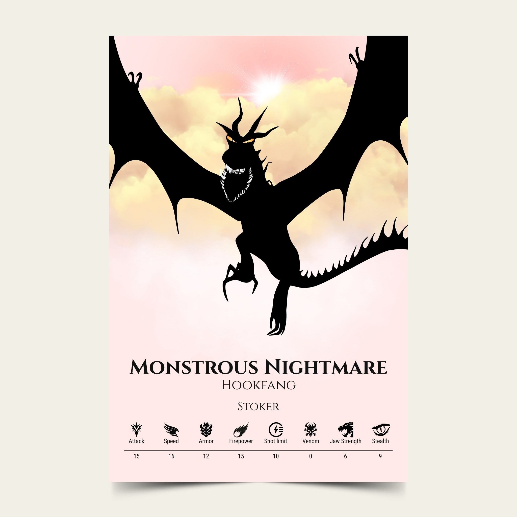 Monstrous Nightmare - Pink Cloud Collection