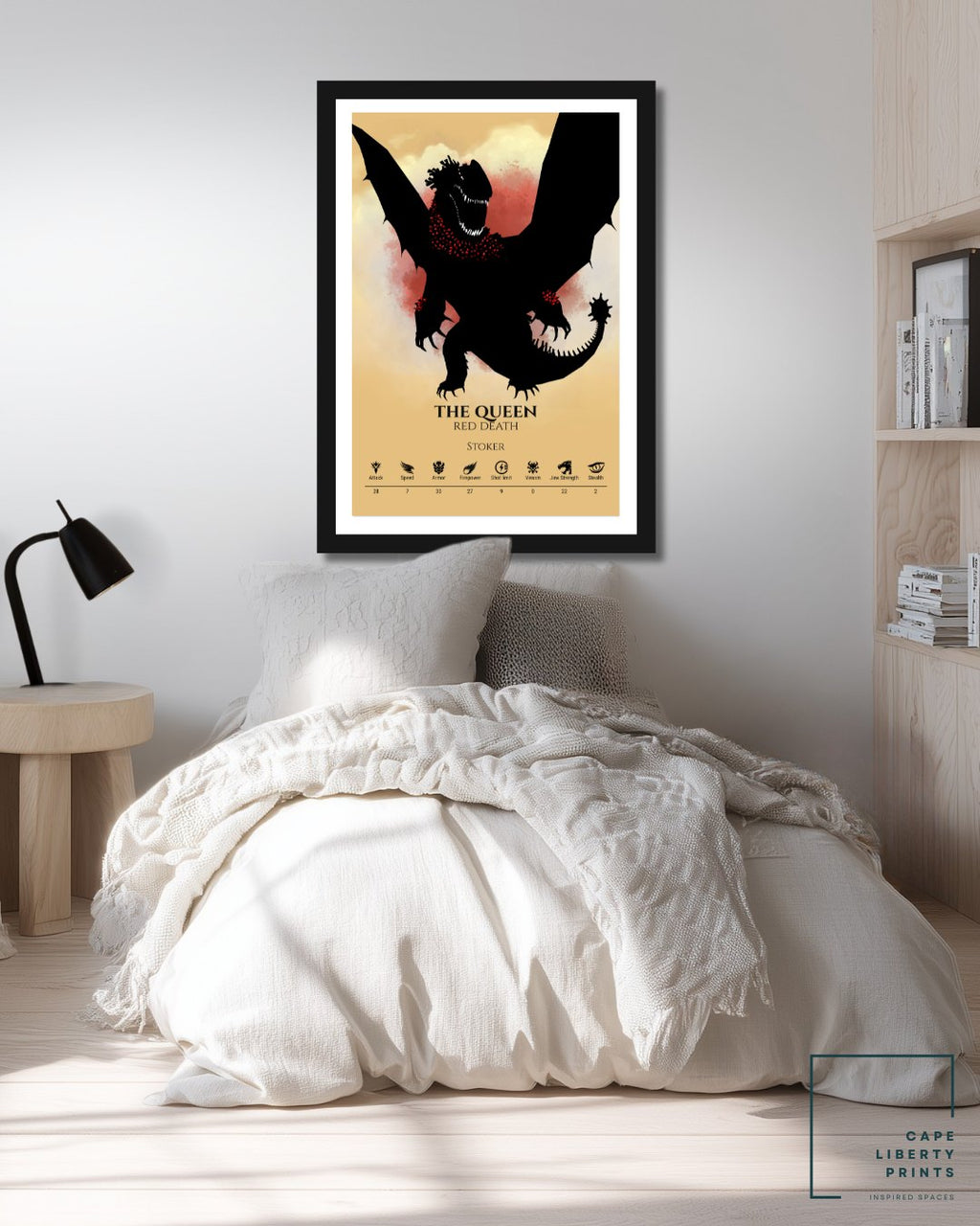 The Queen (Red Death) - Color Burst Collection