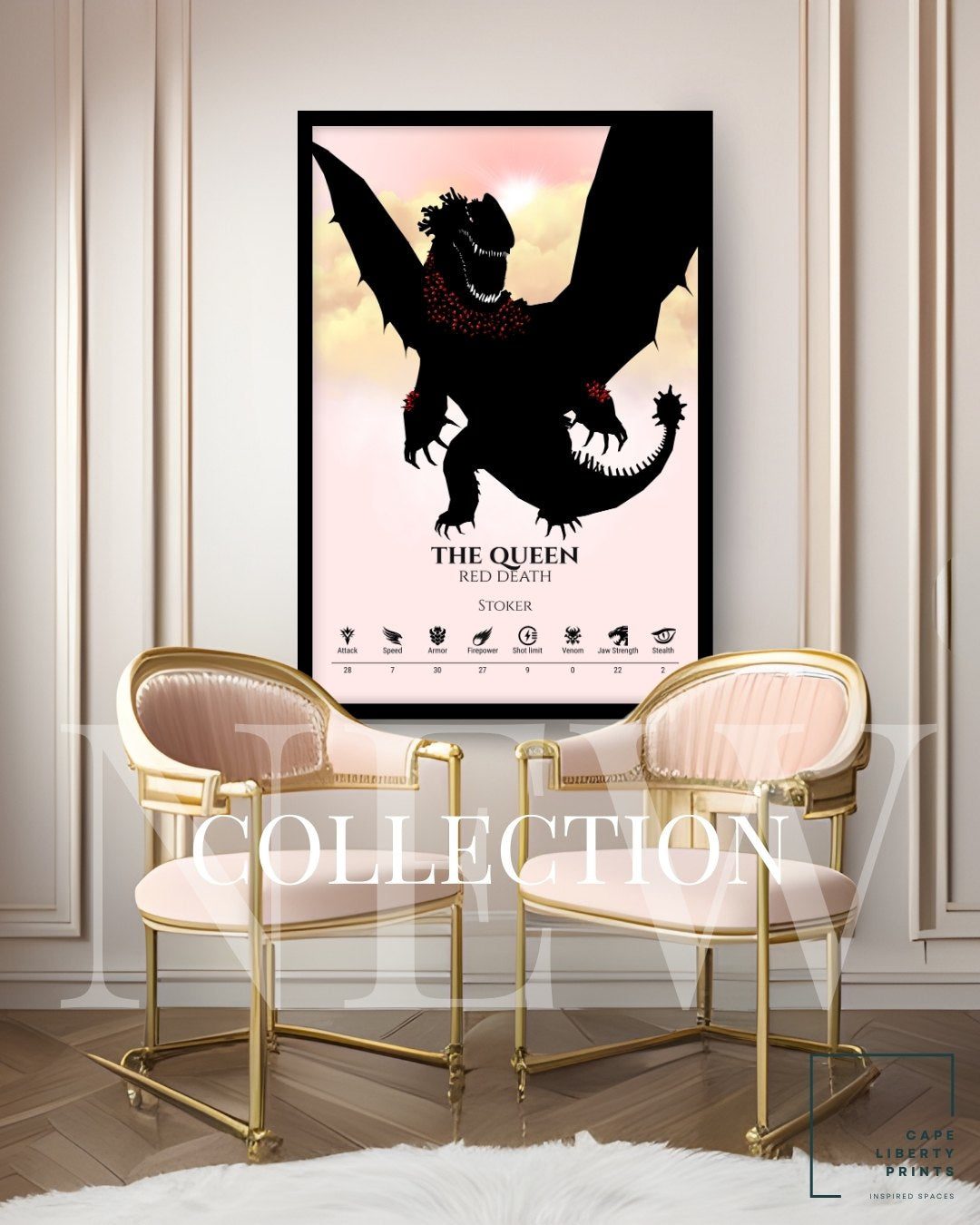 The Queen (Red Death) - Pink Collection