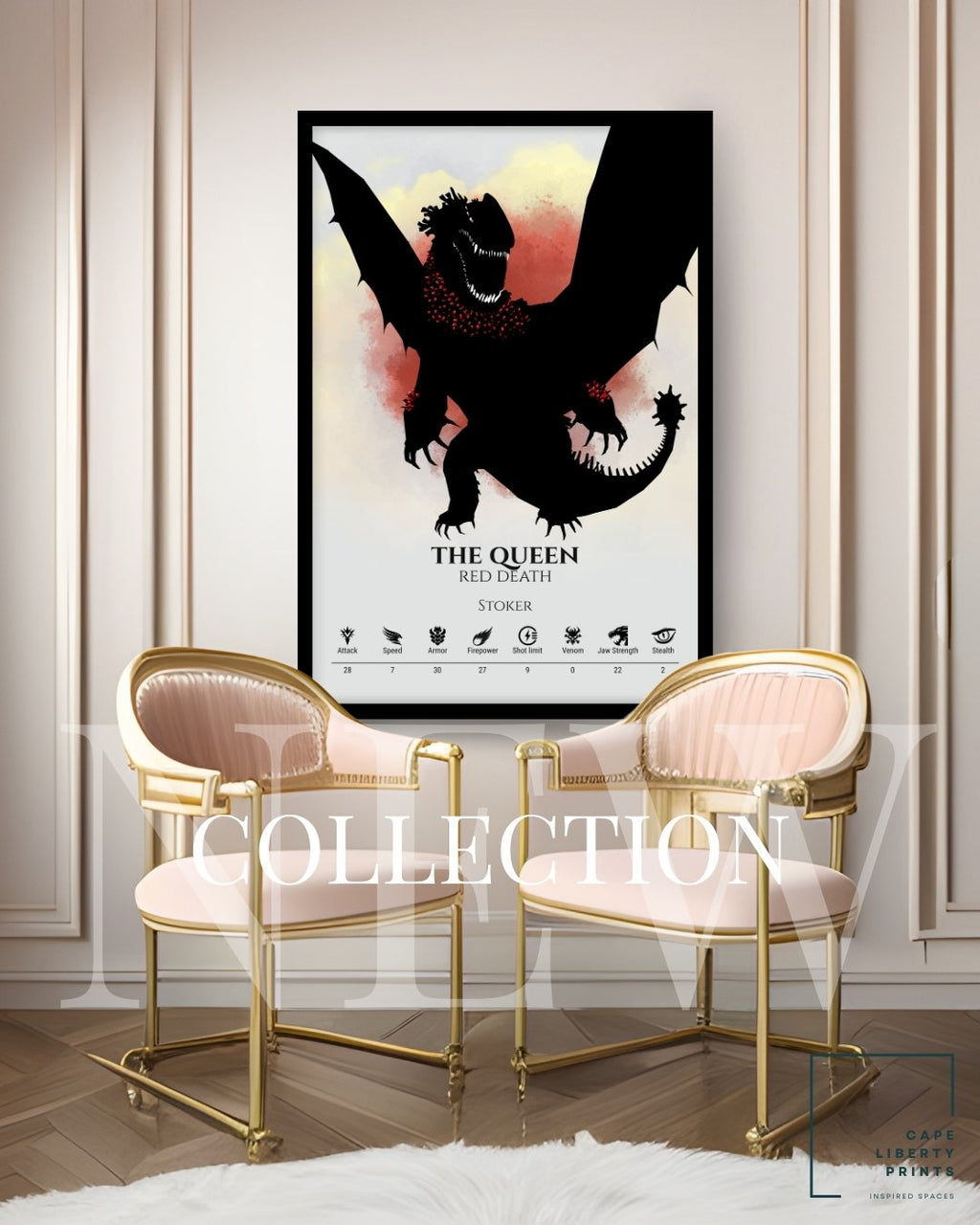 The Queen (Red Death) - Silver Collection