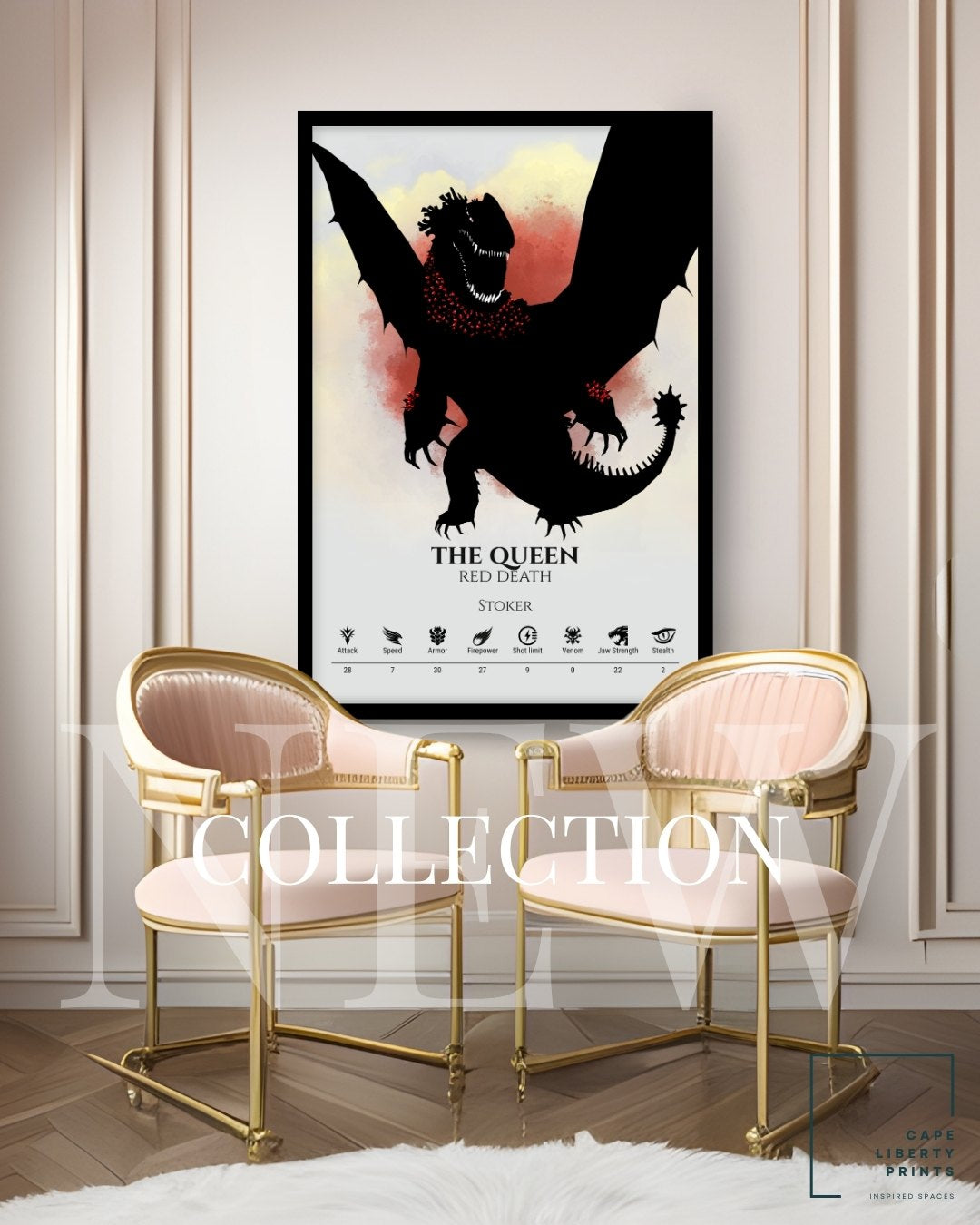 The Queen (Red Death) - Silver Collection