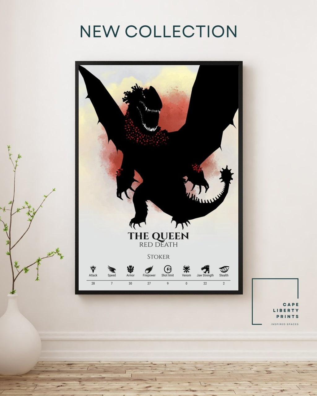 The Queen (Red Death) - Silver Collection