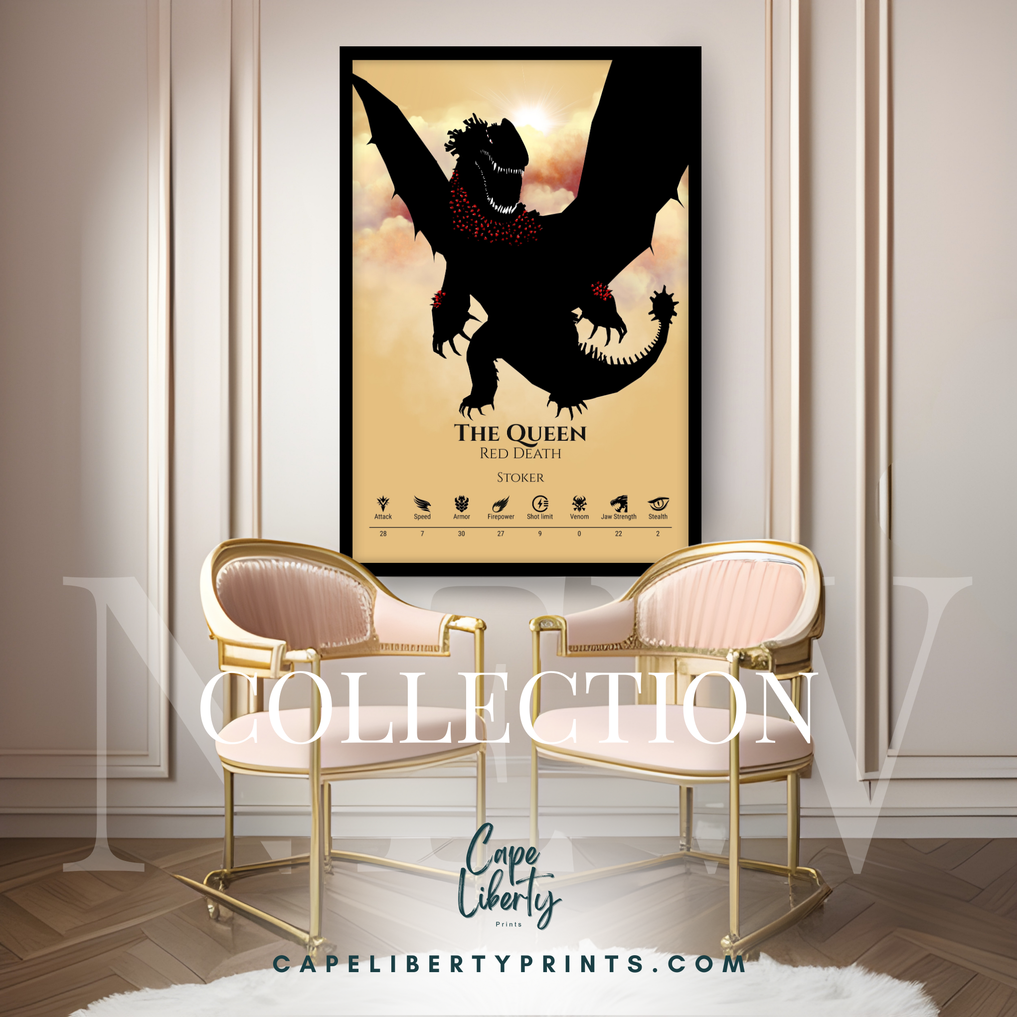 The Queen (Red Death) - Fire Sky Collection