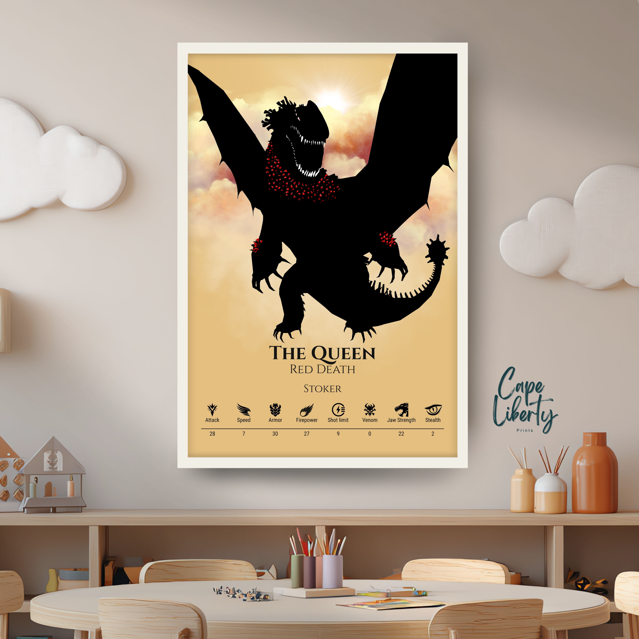 The Queen (Red Death) - Fire Sky Collection