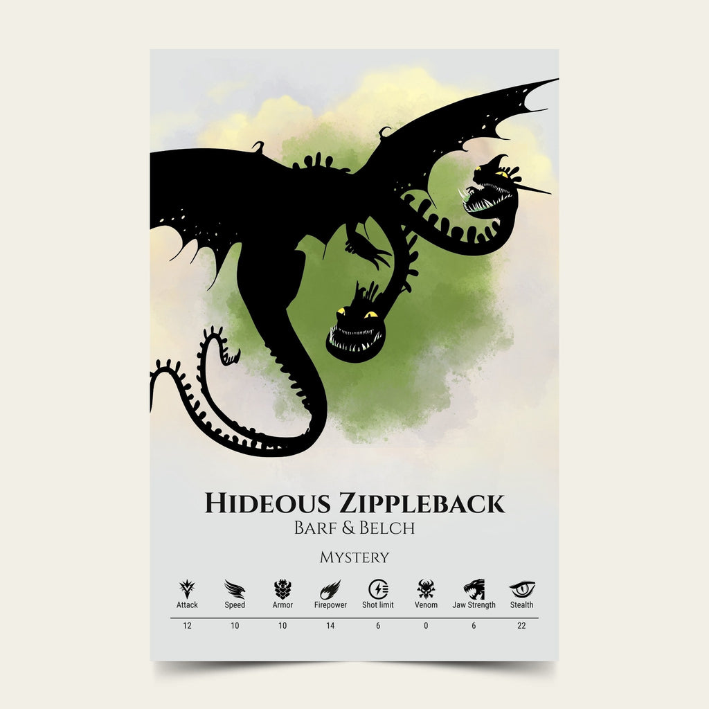 Hideous Zippleback - Silver Sky Collection