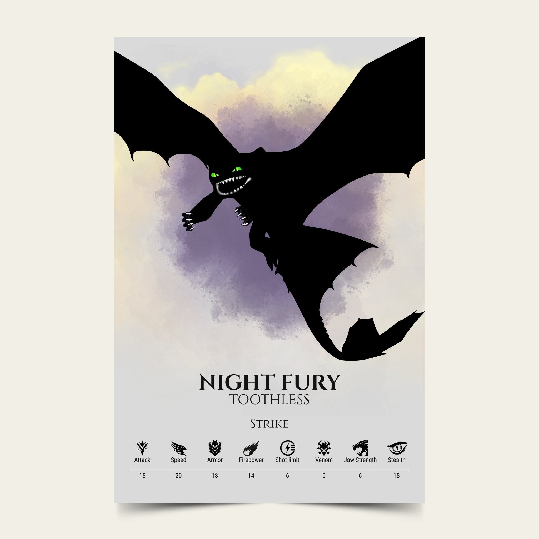 Night Fury - Silver Collection