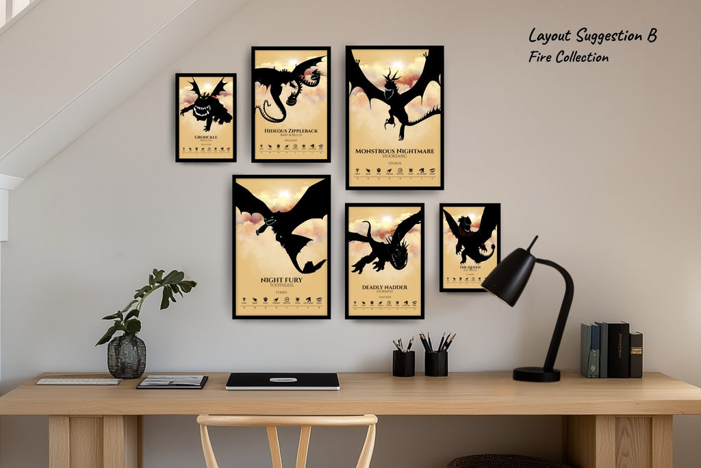 Gallery Set of 6 (2x Large, 2×Medium, 2×Small)