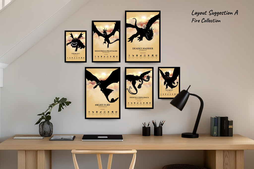 Gallery Set of 6 (2x Large, 2×Medium, 2×Small)