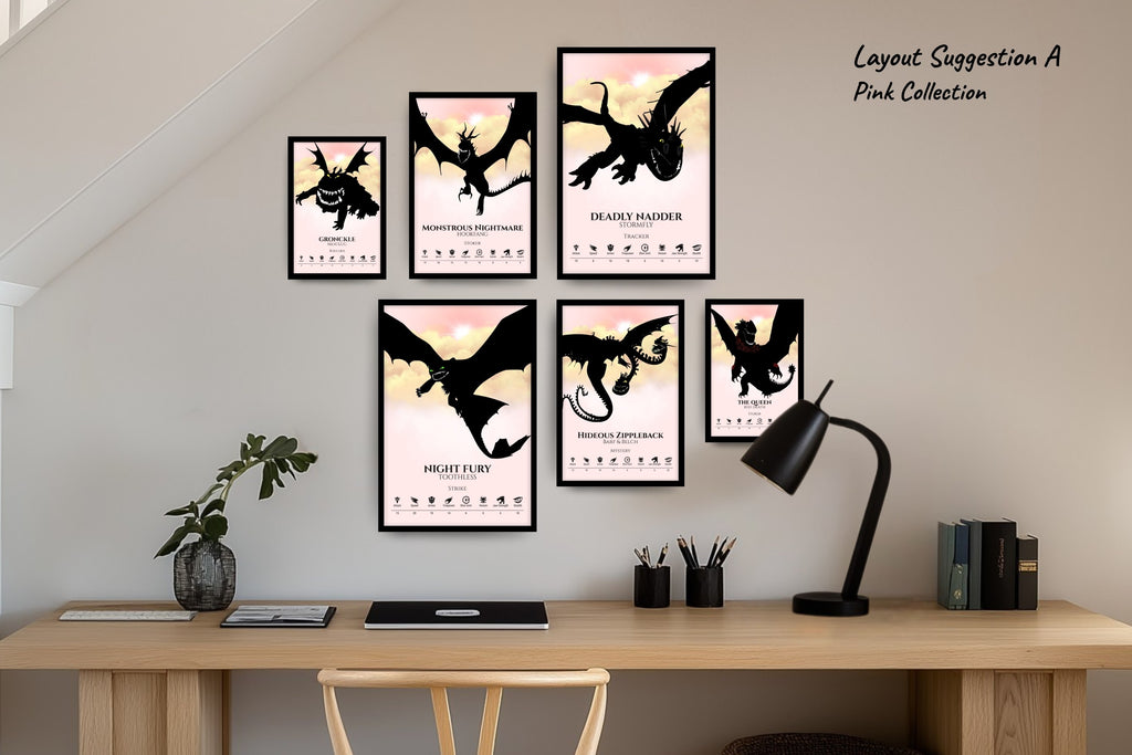 Gallery Set of 6 (2x Large, 2×Medium, 2×Small)