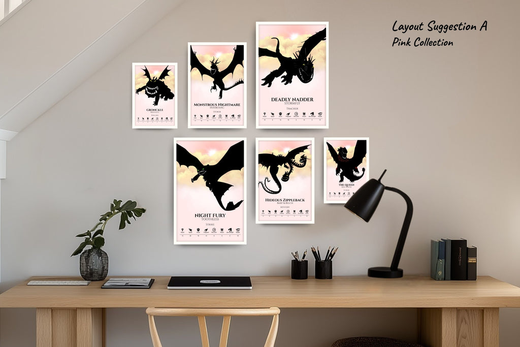 Gallery Set of 6 (2x Large, 2×Medium, 2×Small)