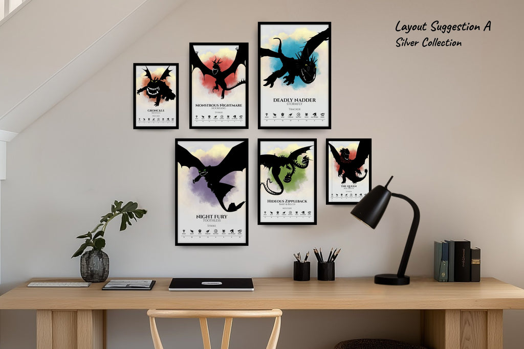 Gallery Set of 6 (2x Large, 2×Medium, 2×Small)