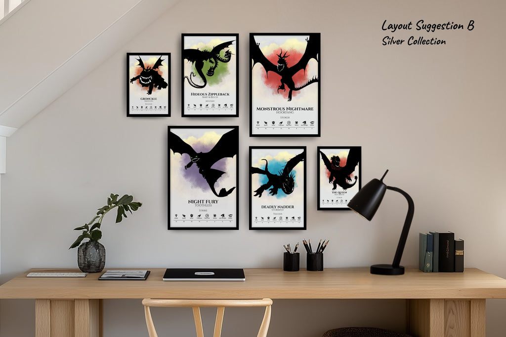 Gallery Set of 6 (2x Large, 2×Medium, 2×Small)